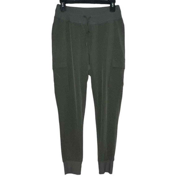 Mondetta Outdoor Project Cargo Joggers Women Small Olive Green Stretch Utility - Picture 2 of 7